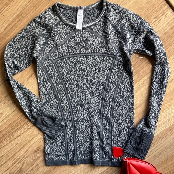 🆕 Fly Tech Swiftly style LS Top Lululemon 4/Ivivva 12 - Picture 3 of 9